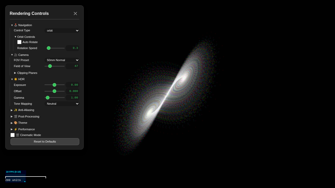 Luxar viewer interface overview